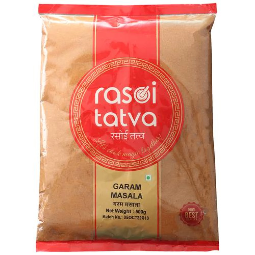 RASOI TATVA Garam Masala Powder - 100percent Natural, 500 g-1.webp